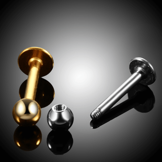 Piercing Labret de Titânio