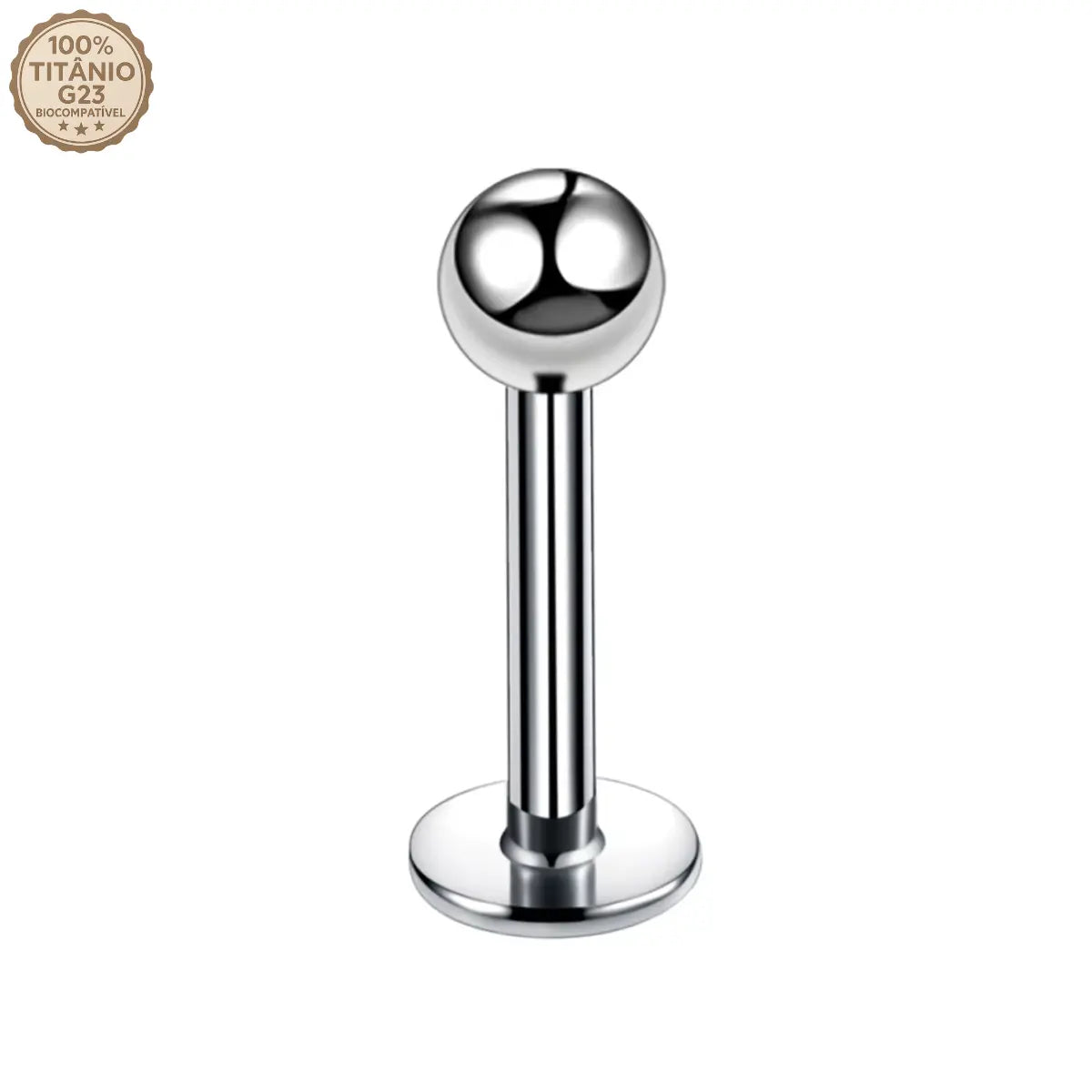 Piercing Labret de Titânio