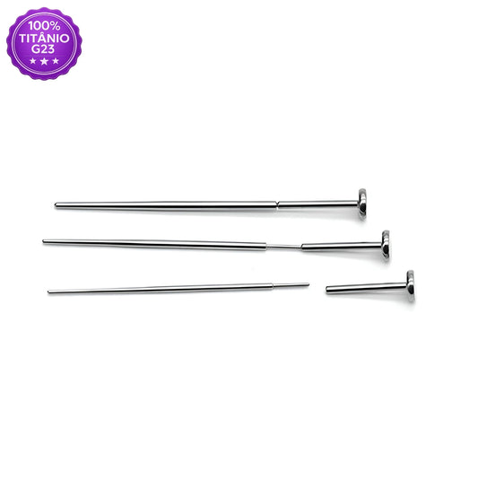 Taper de Titânio Push Pin - Pino de Inserção Cônico
