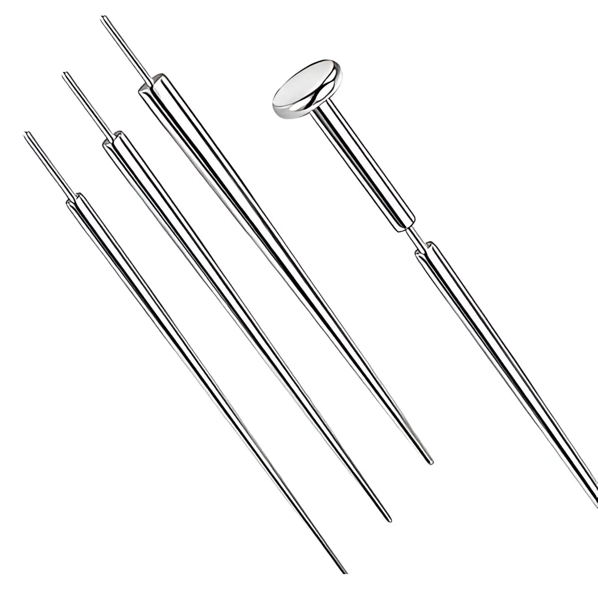 Taper de Titânio Push Pin - Pino de Inserção Cônico