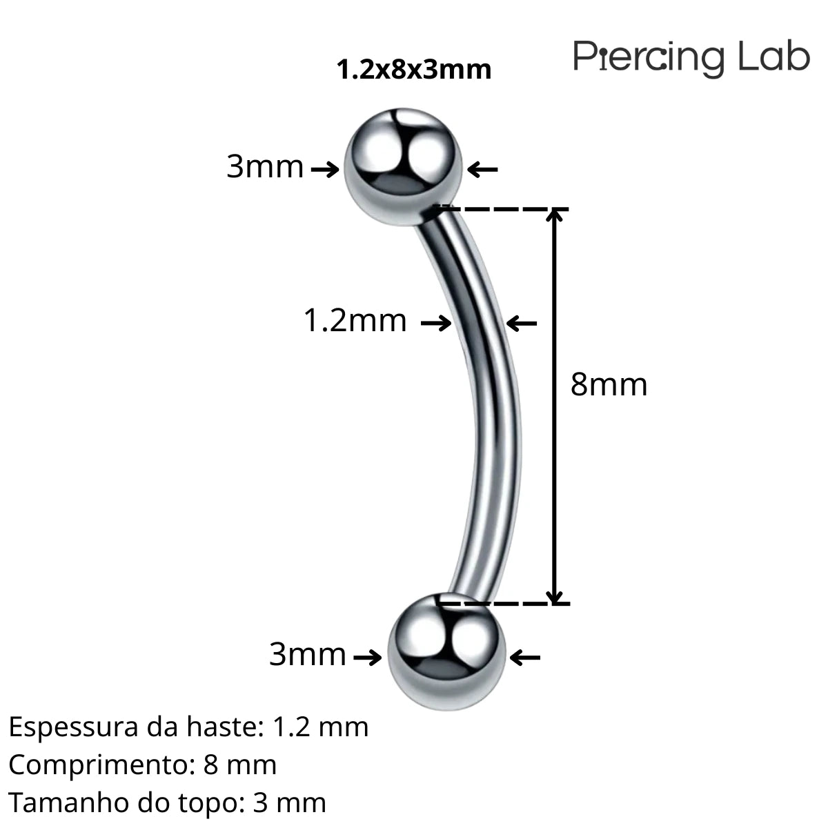 Imagem de referência para barbell curvo