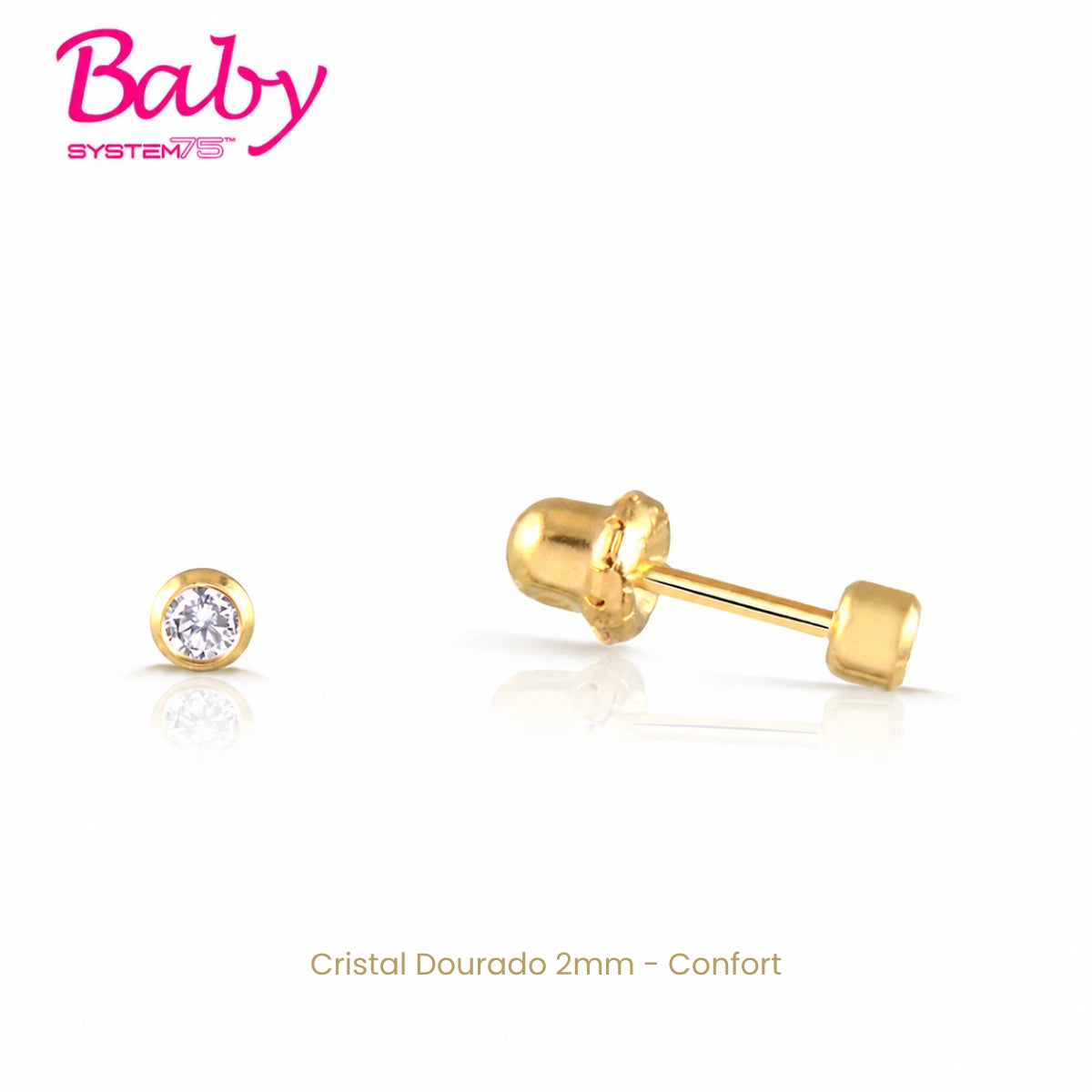 Par de Brincos Studex System75 Baby - Infantil