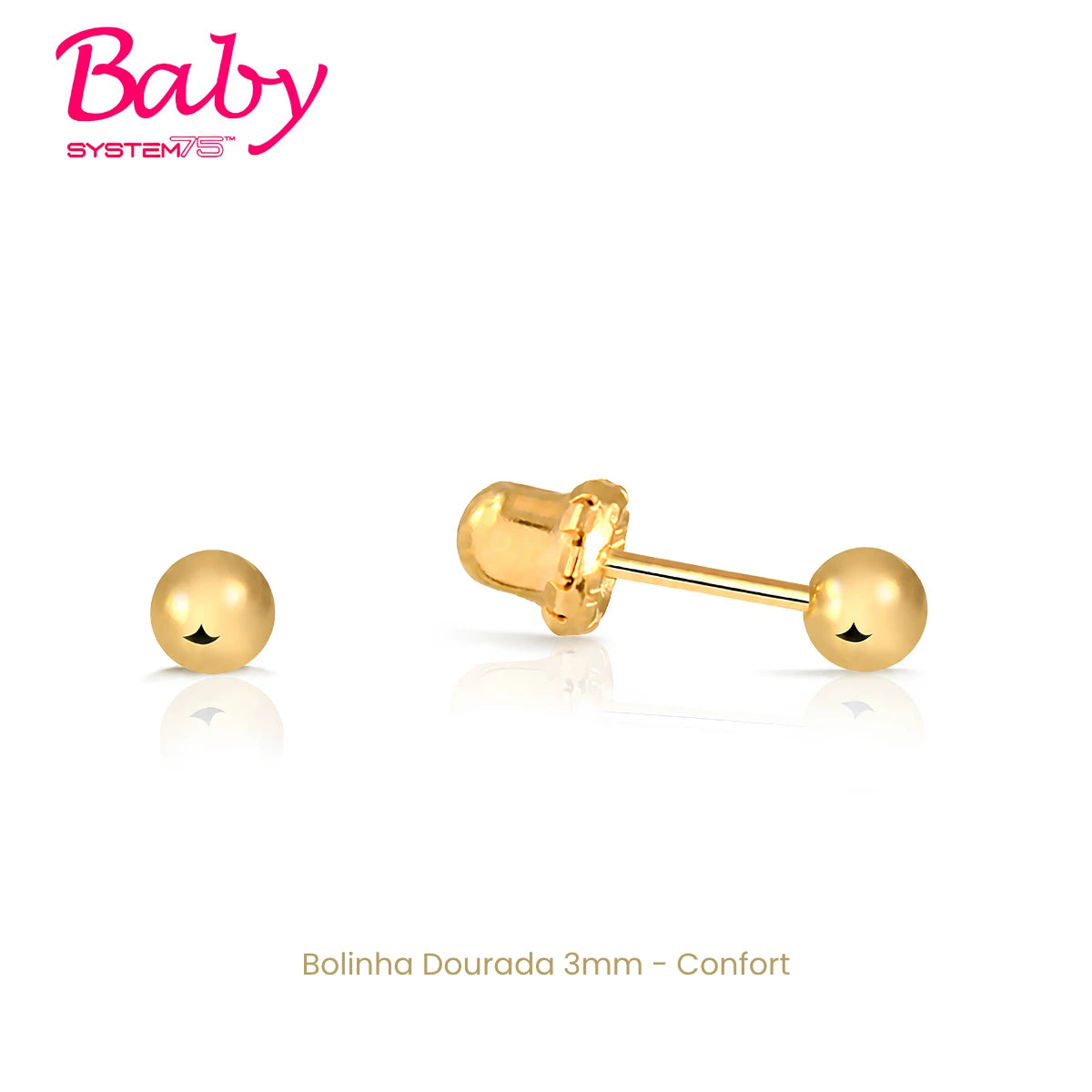 Par de Brincos Studex System75 Baby - Infantil