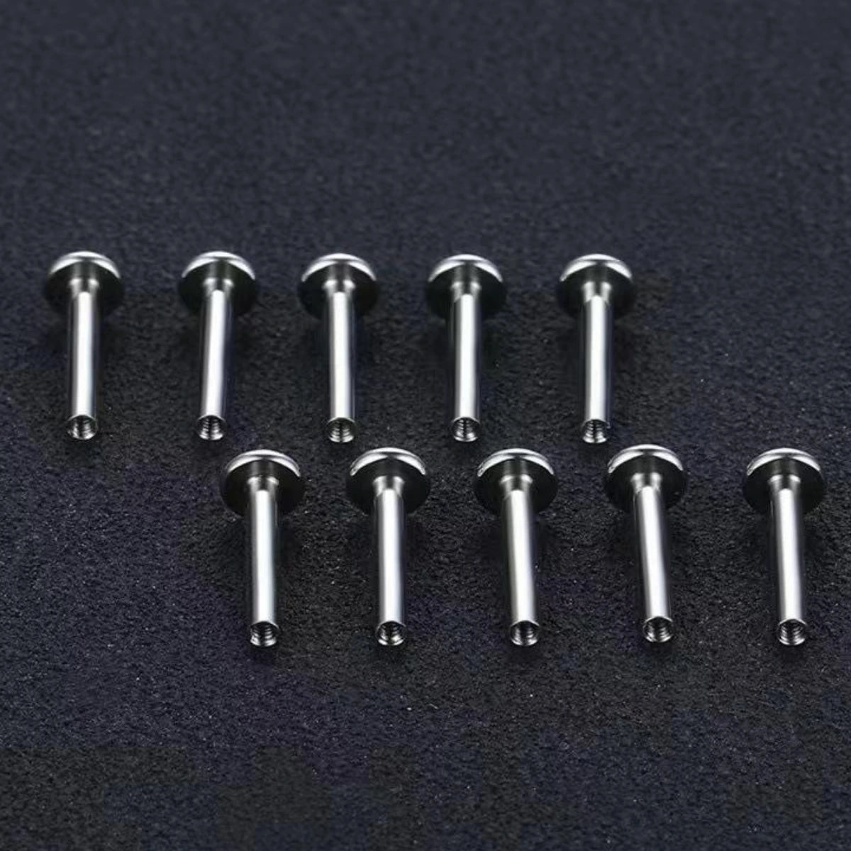 Haste Labret de Titânio G23 Rosca Interna – Peça Avulsa para Piercing