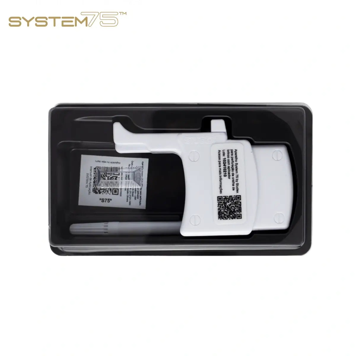 Kit Primeiro Furo Profissional com Studex System75 + Orelha Pró Piercing Lab 