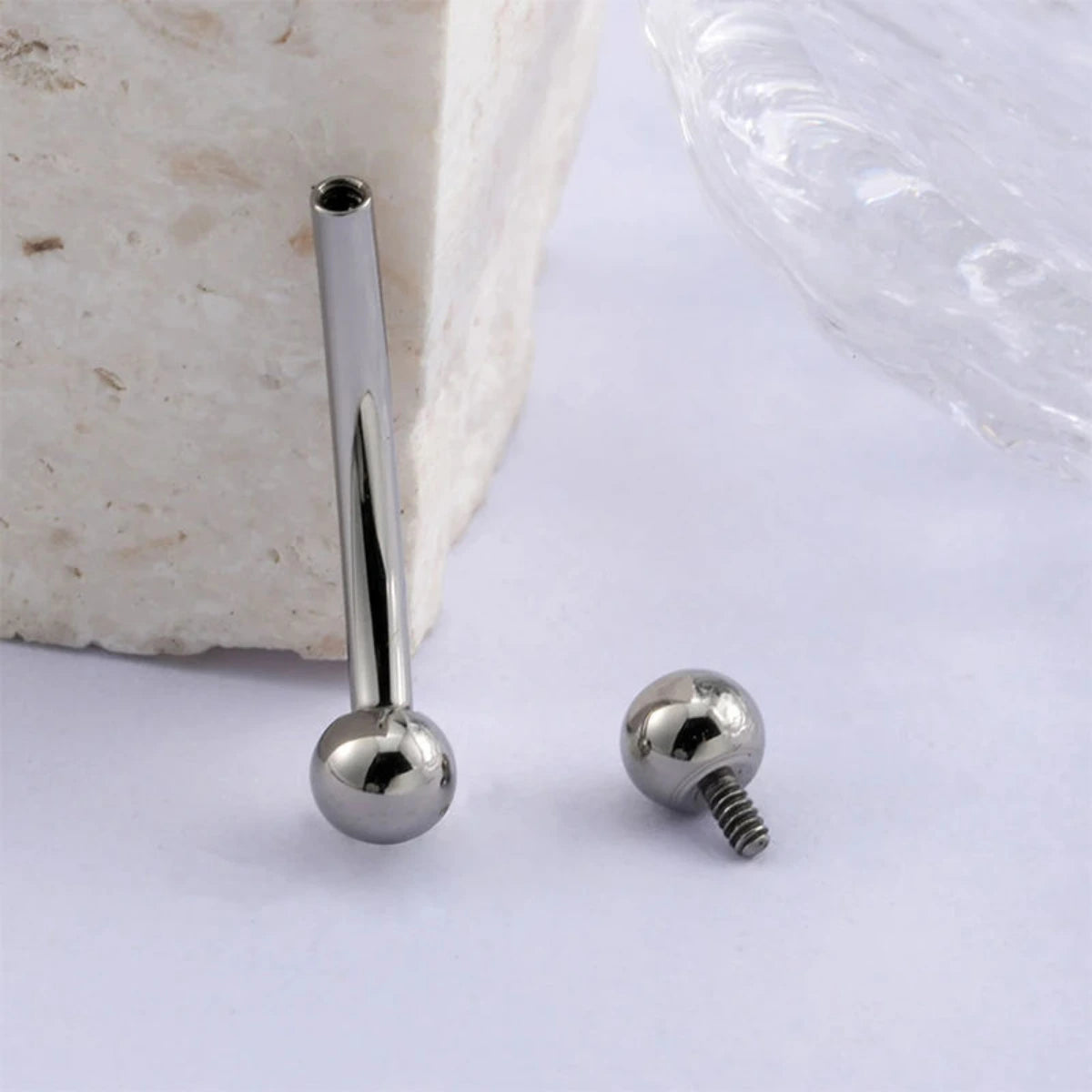 Piercing Curvo de Titânio