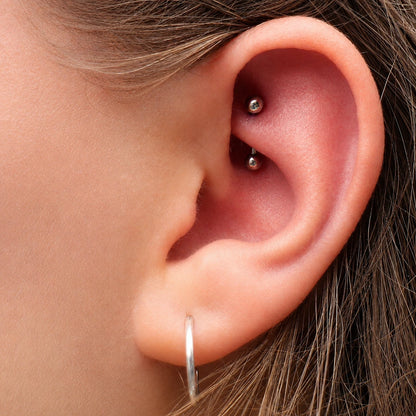 Piercing Curvo de Titânio