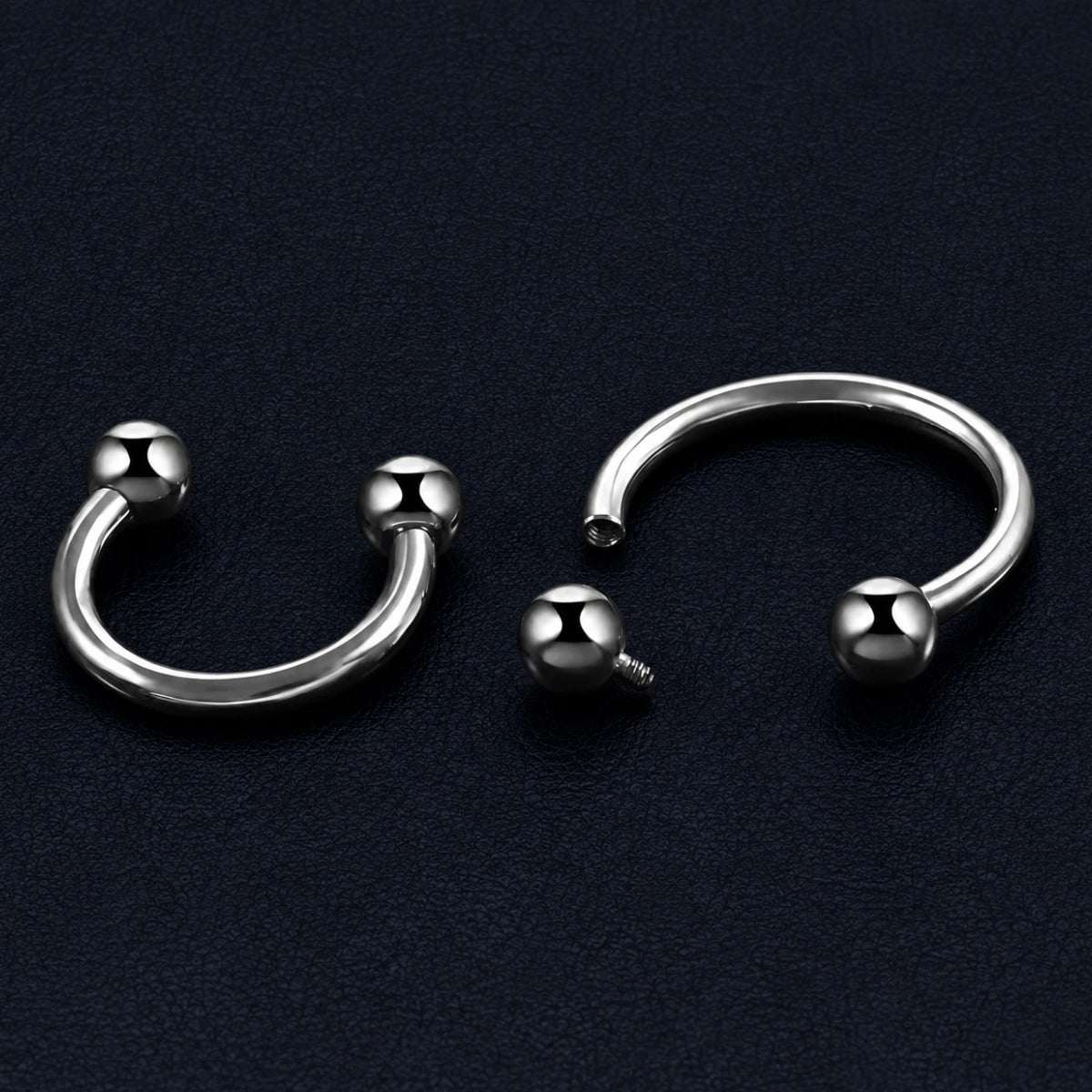 Piercing Ferradura de Titânio