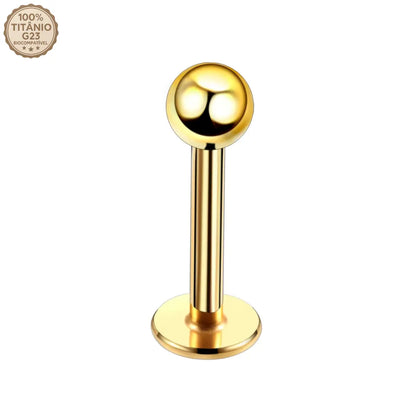 Piercing Labret de Titânio