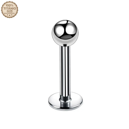 Piercing Labret de Titânio