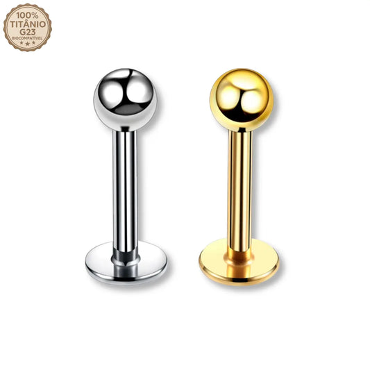 Piercing Labret de Titânio
