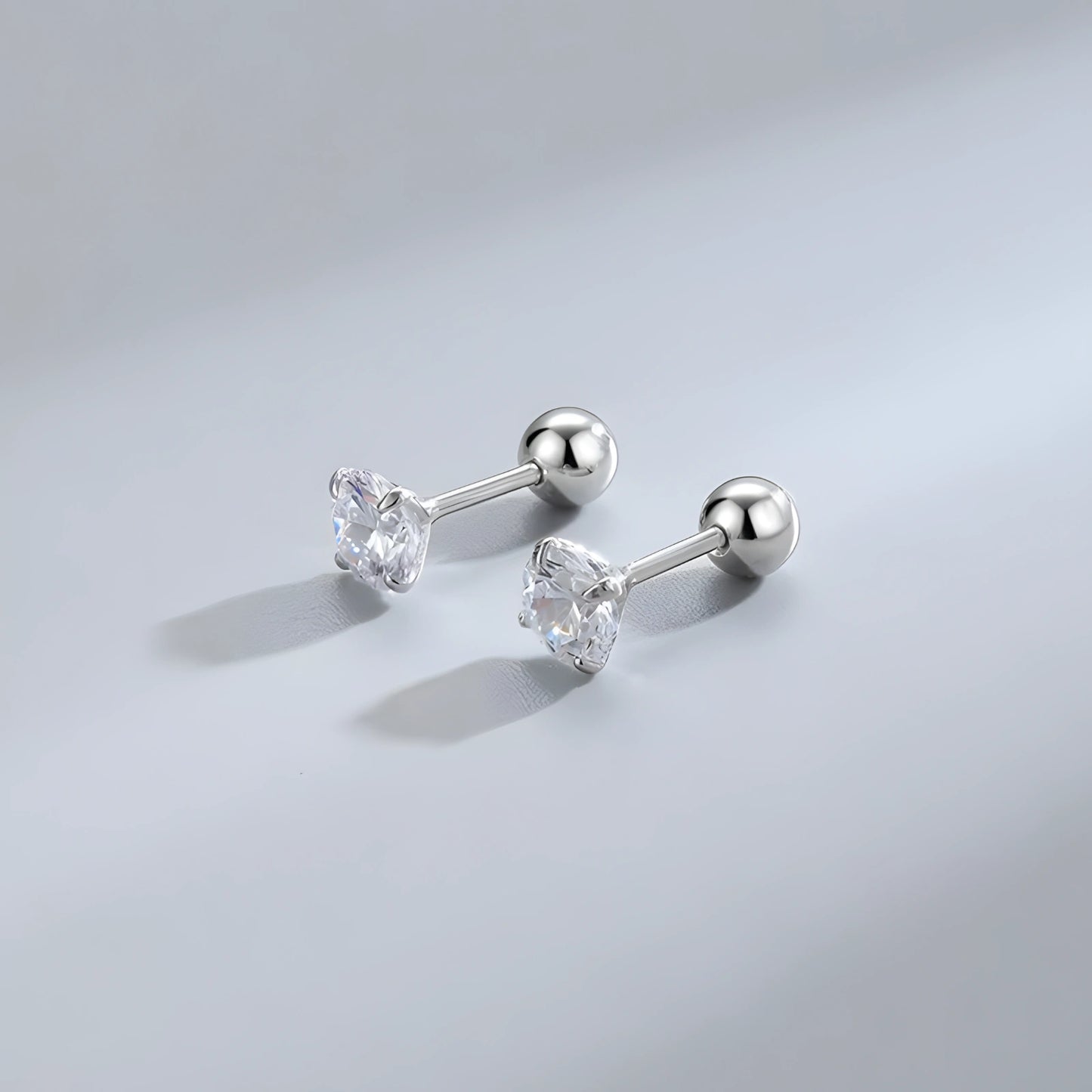 Piercing Microbell de Titânio com Zircônia