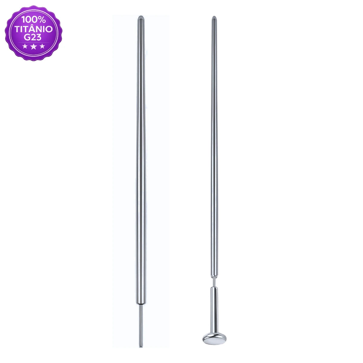 Taper de Titânio Push Pin - Pino de Inserção Cônico