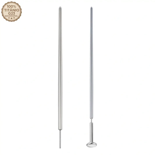 Taper de Titânio Push Pin - Pino de Inserção Cônico