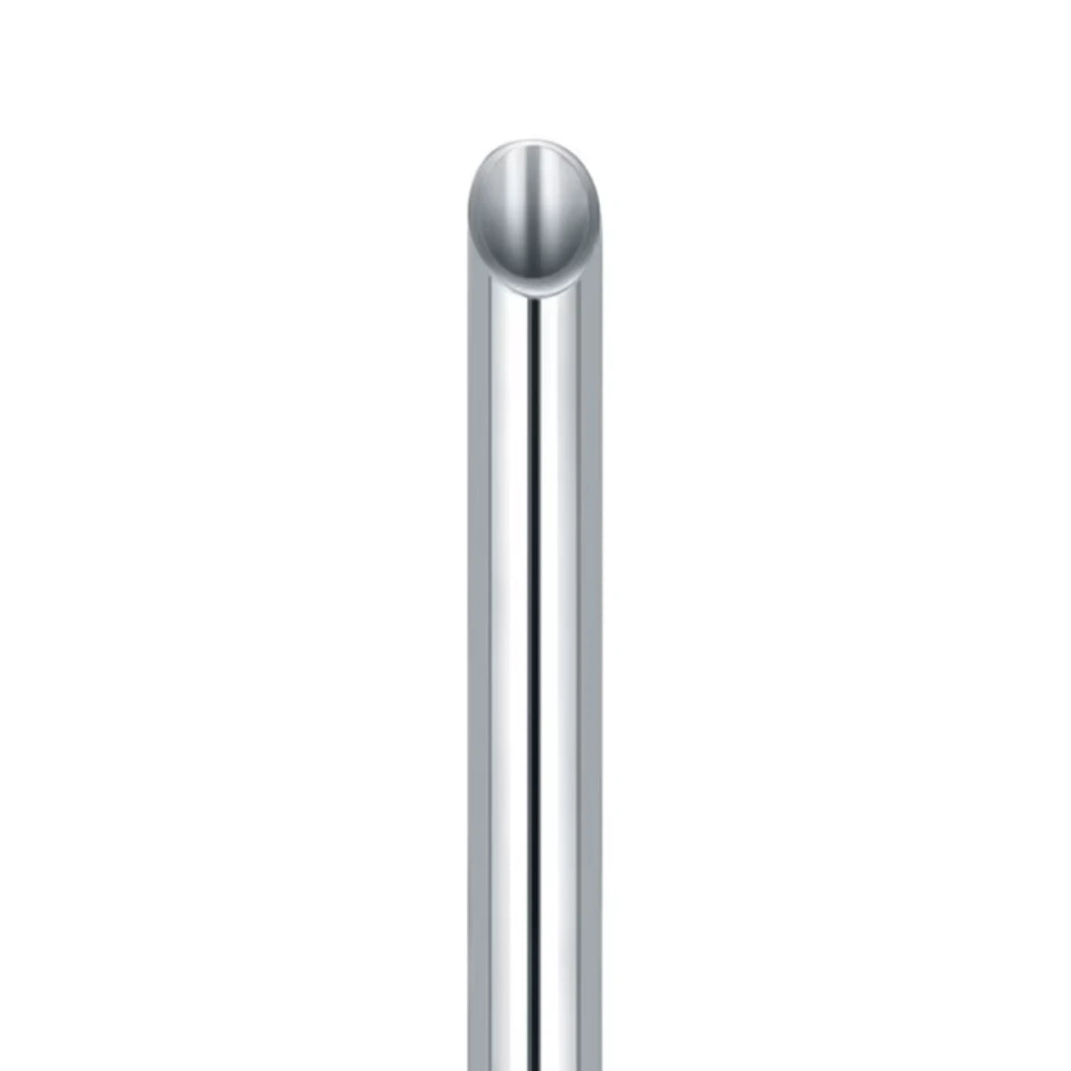 Tubo guia receptor para piercing com diâmetro interno de 7 mm